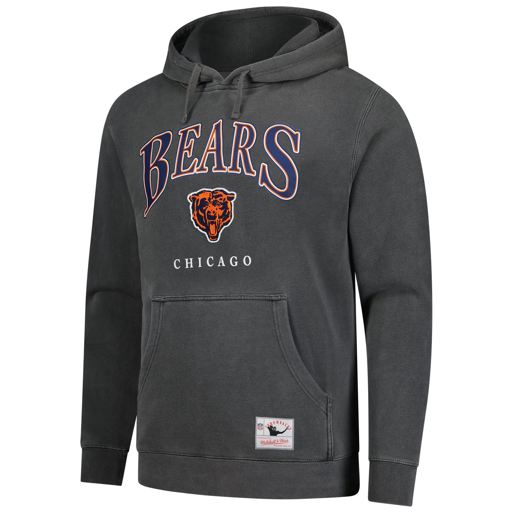 Mitchell & Ness  Gray Chicago Bears Slot Pullover Hoodie